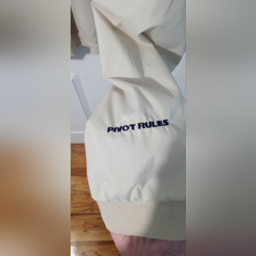 Cream Lightweight Windbreaker Jacket - image 6